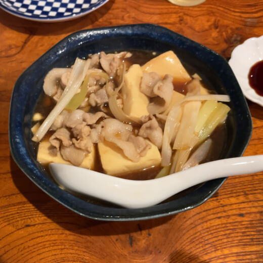 角清　肉豆腐